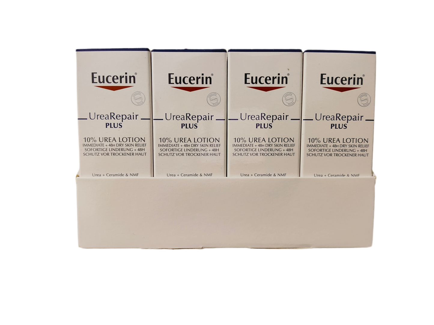 Eucerin Crema Urea Repair Plus 10 %.Blister entero 16 piezas de 20 ML total neto 320 ml