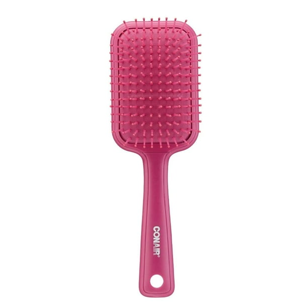 Cepillo para cabello Conair Color Pops pala tamaño regular rosa