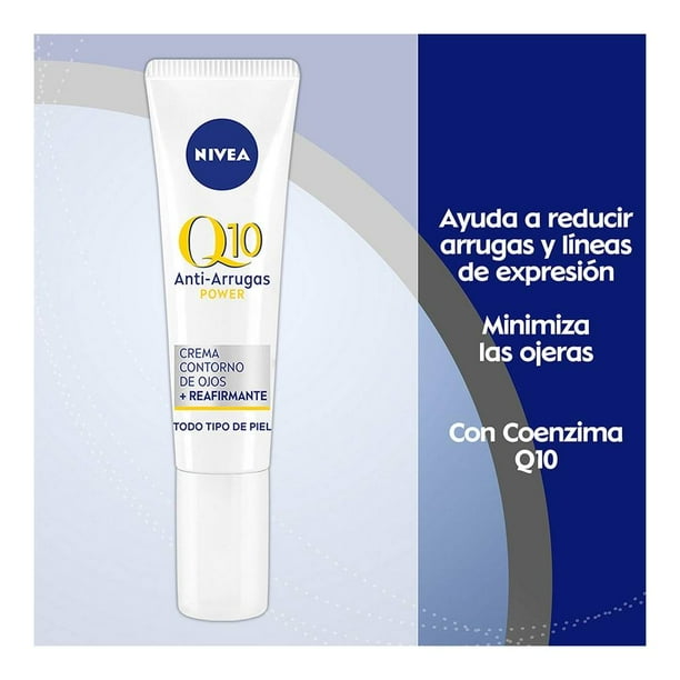 Crema contorno de ojos NIVEA Q10 reafirmante para todo tipo de piel 15 ml