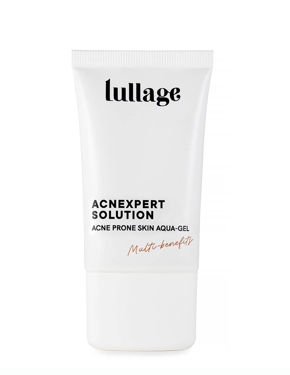 LULLAGE, AcneXpert Solution, Gel para Granos y Poros, para Pieles Mixtas y Grasas, Pieles con Tendencia Acneica, Hidratante y Equilibrante con Niacinamida, Vegano, 40 ml