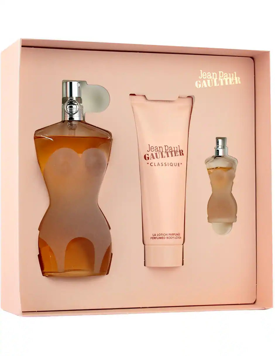 Set eau de toilette Jean Paul Gaultier Classique para mujer 100% original.