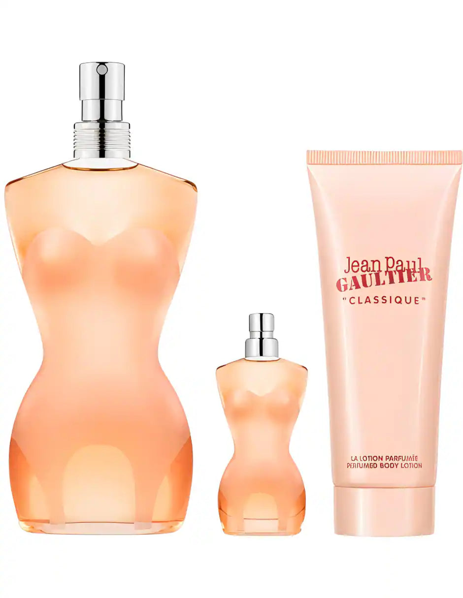 Set eau de toilette Jean Paul Gaultier Classique para mujer 100% original.