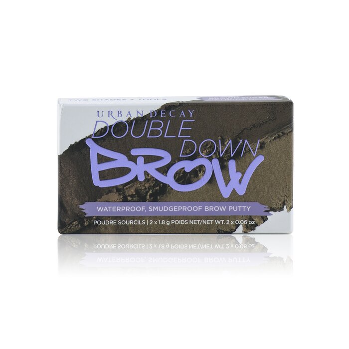 URBAN DECAY DOUBLE DOWN BROW (SOMBRAS PARA CEJAS) 2 Tono  Brown Sugar( Soft Medium Brown)