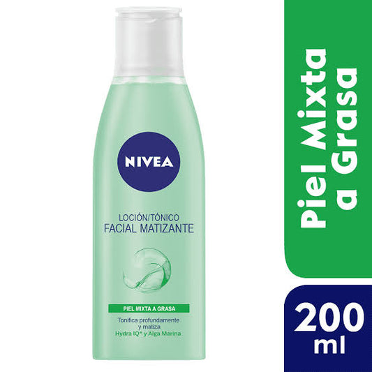 Nivea Loción facial Aqua Effect Astringente Equilibrante Piel Mixta 200 ml