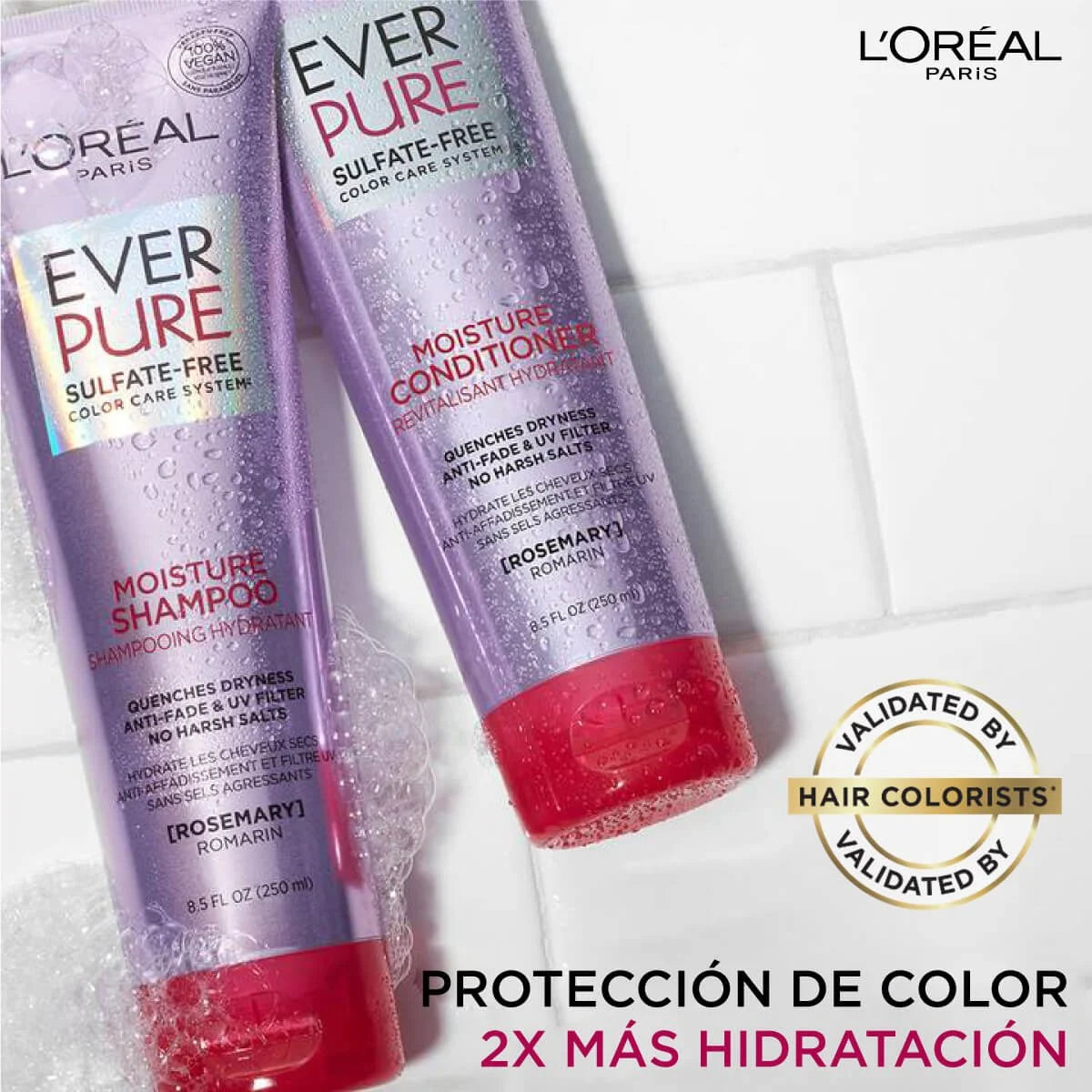 Shampoo L'Oréal Paris Pure Moisture 250 ml