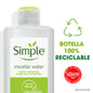 Simple Agua Micelar Vitamina B3+C 200 ml