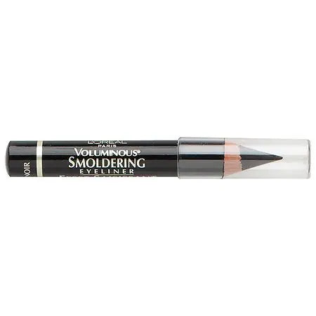 Delineador de ojos voluminizador smoldering L'Oréal Paris , negro, 0,08 oz