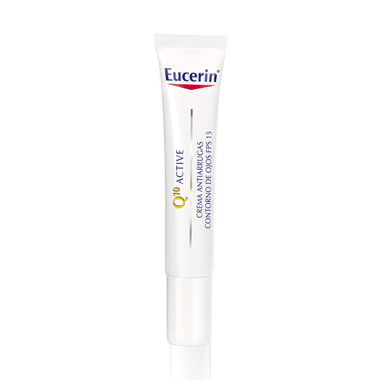 Eucerin Q10 Active Piel Sensible Contorno Ojos Caja Con Tubo Con 15mL