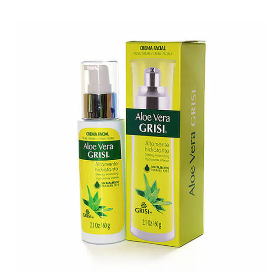 Crema Hidratante Facial Aloe Vera SPF15 Grisi 60 g