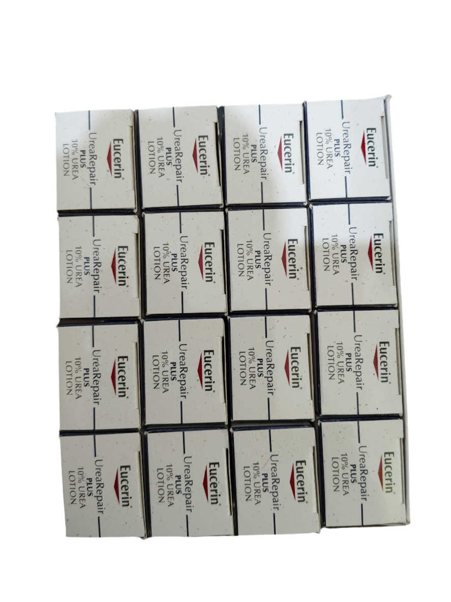 Eucerin Crema Urea Repair Plus  10 %.Blister entero 16 piezas de 20 ML total neto 320 ml