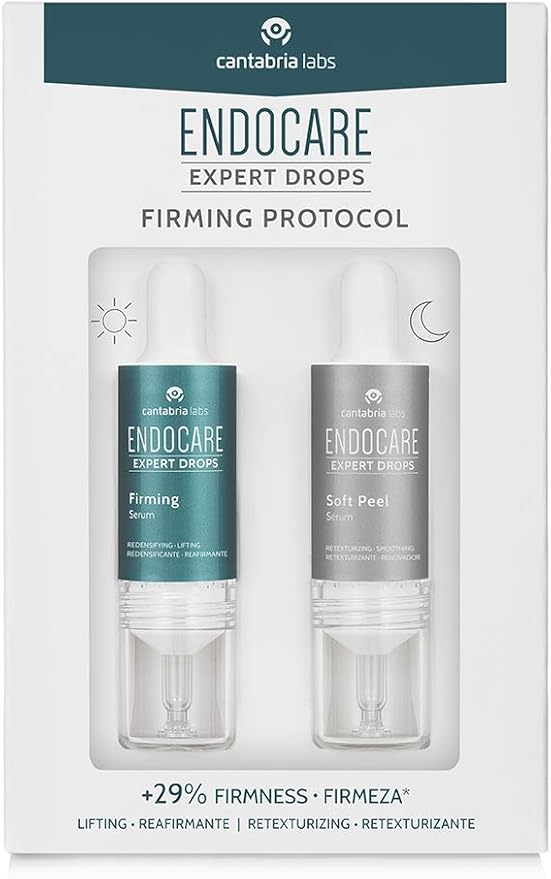 ENDOCARE EXPERT DROPS
Firming Protocol
Redensificante, reafirmante. Retexturizante, renovador