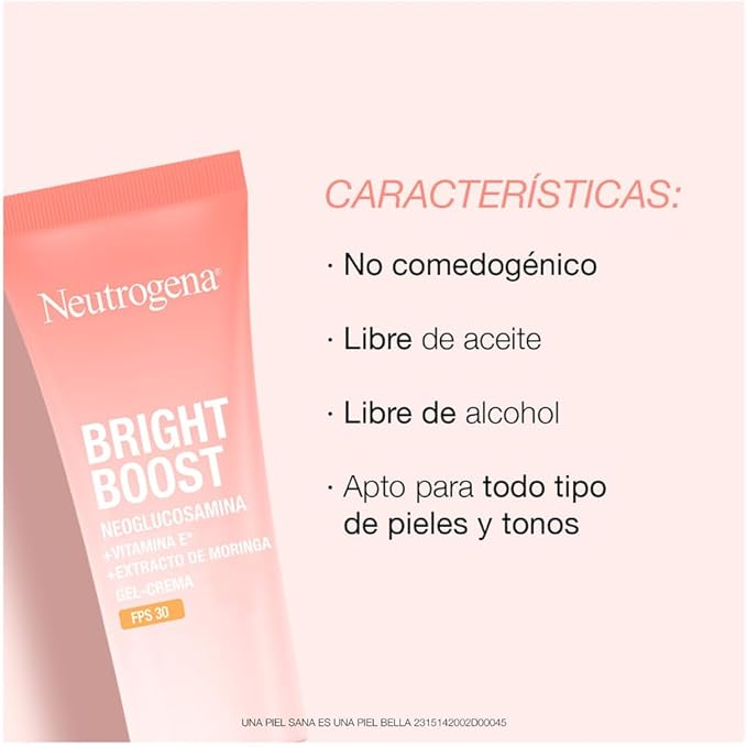 Crema Facial Neutrogena Bright Boost Neoglucosamina FPS 30 40 g