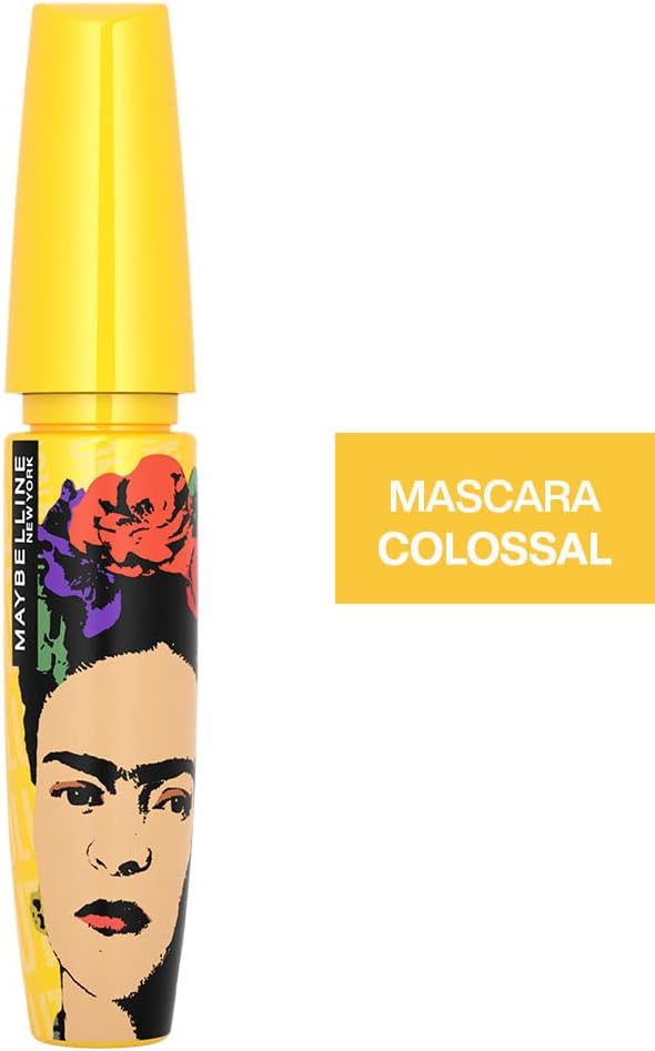 Máscara de Pestañas Maybelline Colossal Frida Kahlo Waterproof 2.0 30 g