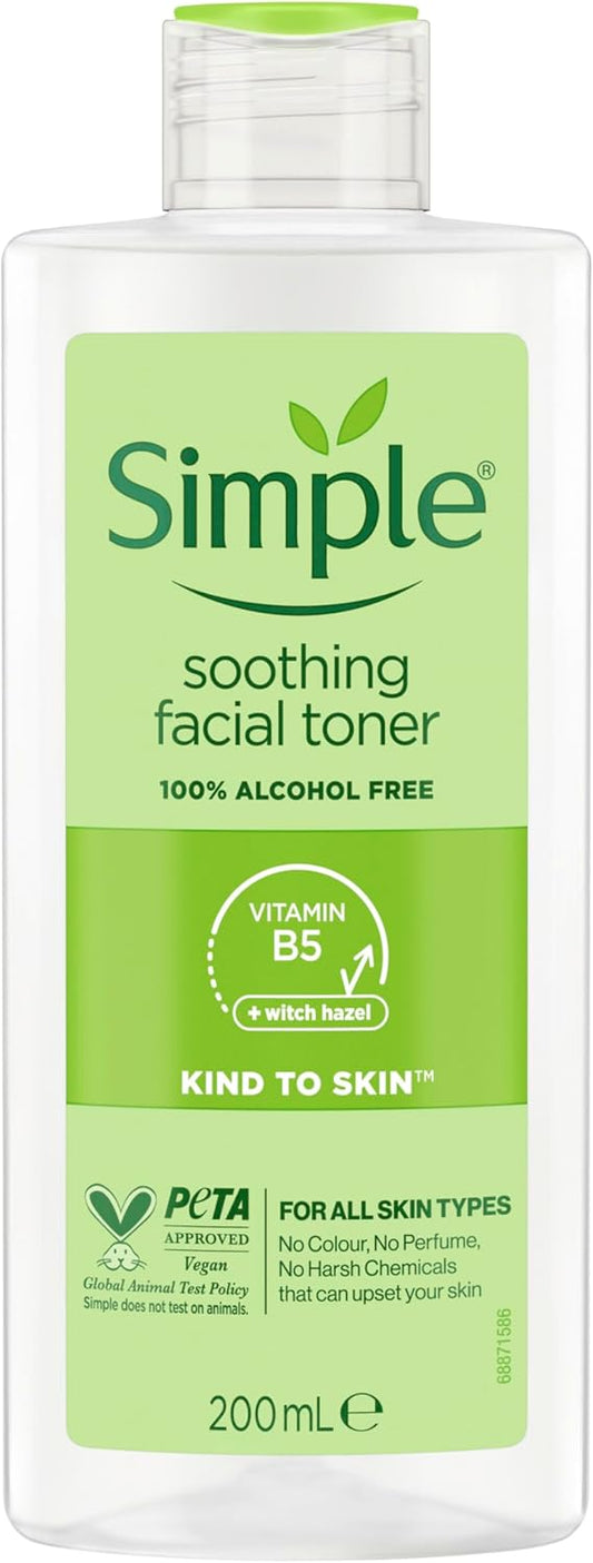 Simple Tónico Facial Vitamina B5 200 ml