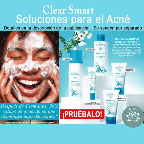 Jafra Royal Clear Smart Exfoliante con Carbón para Imperfecciones 50 ml