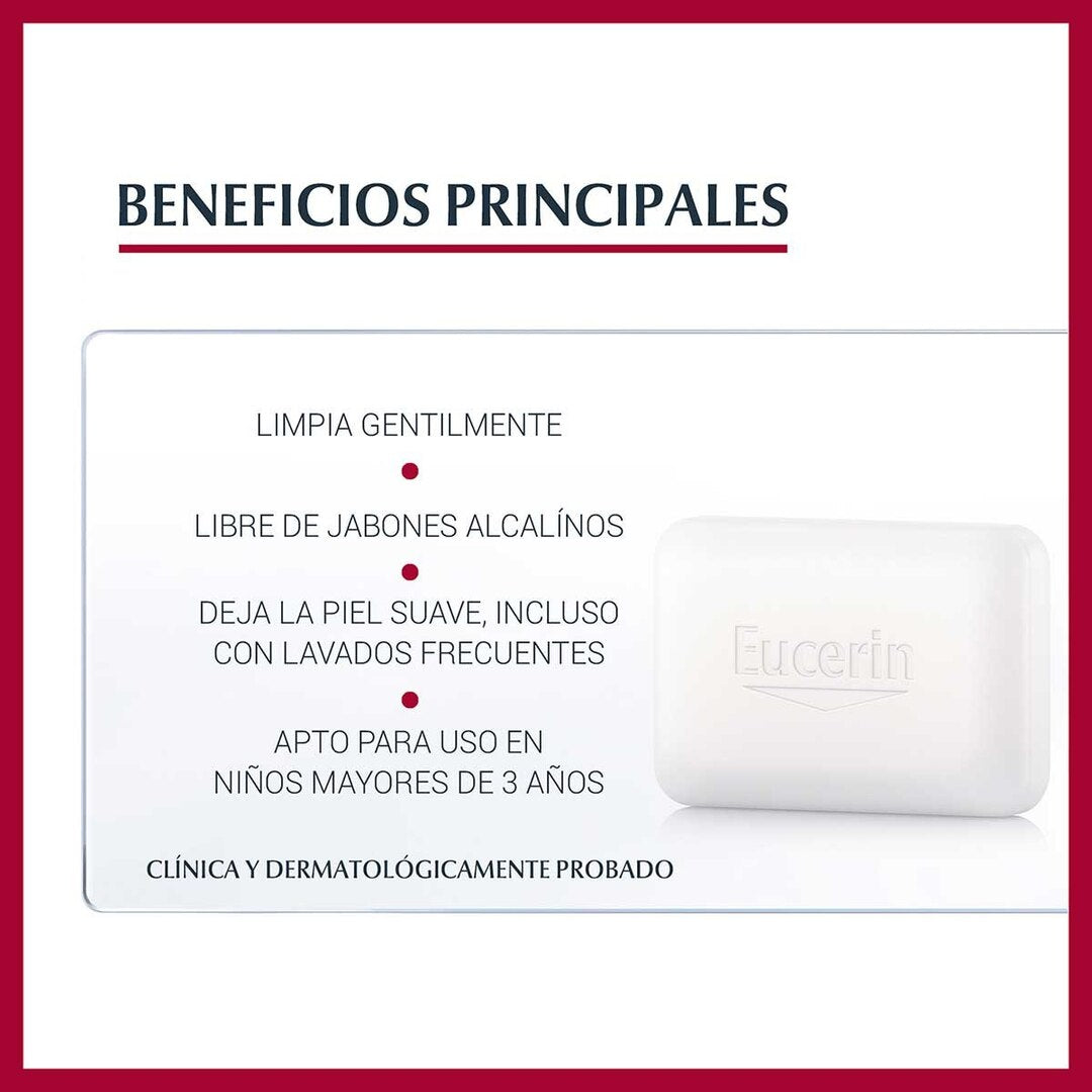 Eucerin Jabón En Barra Ph5 Dermolimpiador Piel Sensible 100g