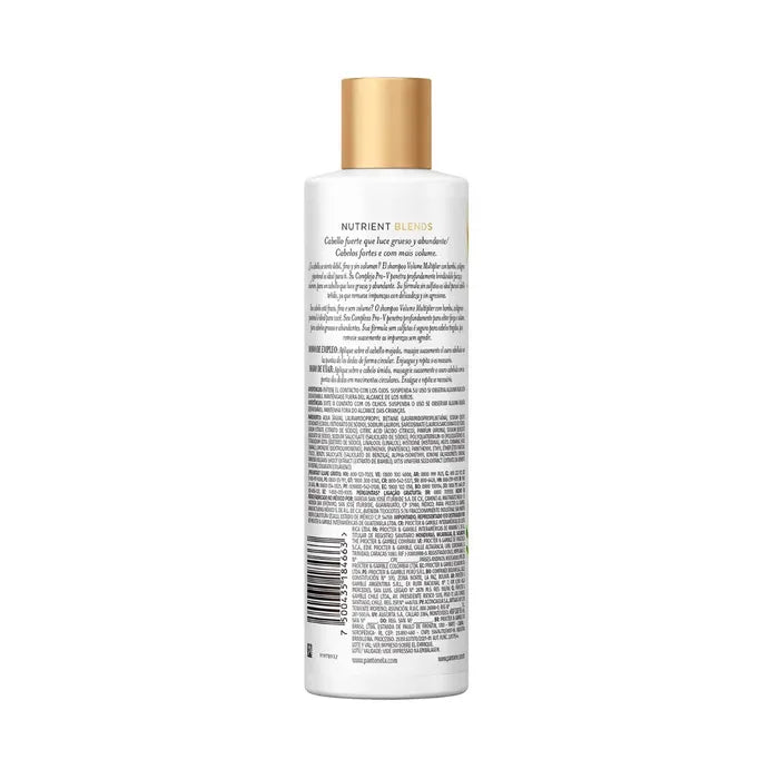 Pantene Pro-V Nutrient Blends Volume Multiplier Bambú, Colágeno & Pantenol Shampoo 270 ml