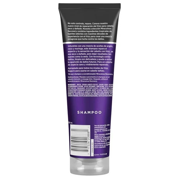 John Frieda Shampoo frizz ease miraculous recovery 250 ml