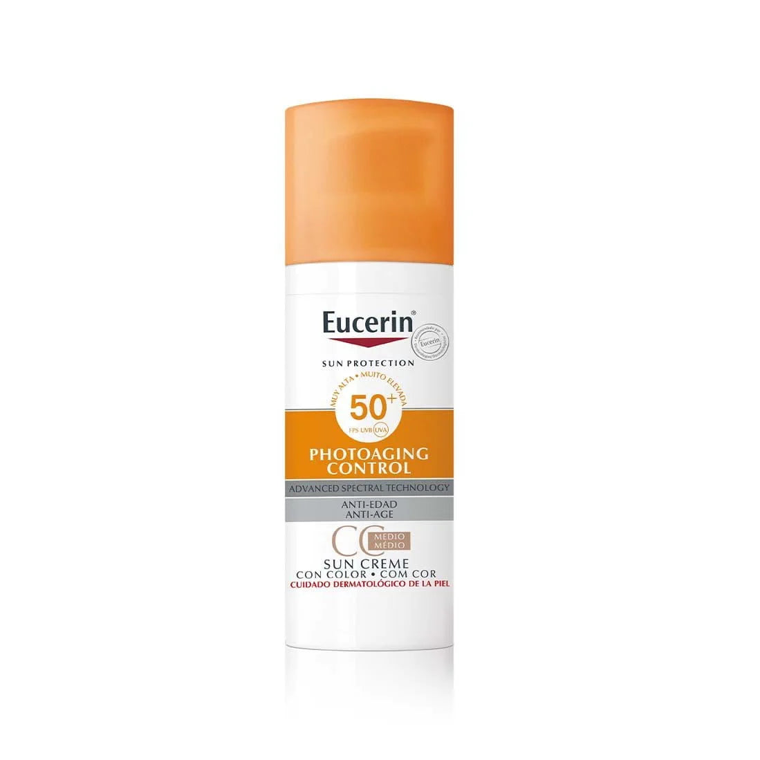 Eucerin Protector solar facial fluido anti-edad FPS50 50ml