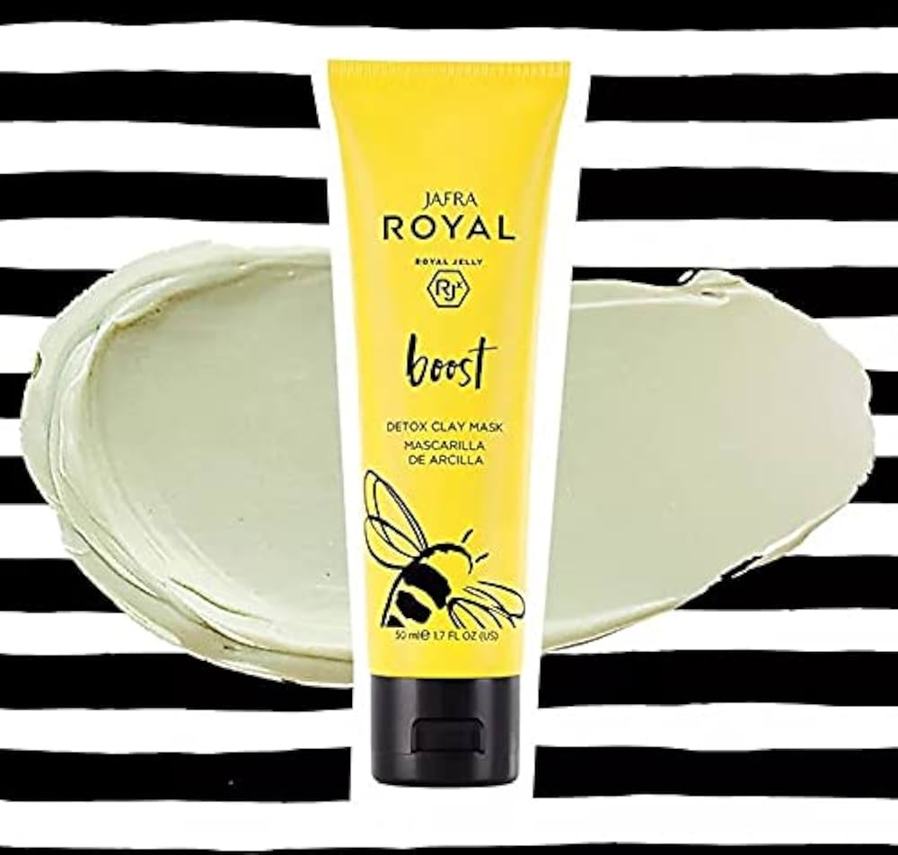 Mascarilla desintoxicante de arcilla Royal Boost, 50 ml, para tipos de piel