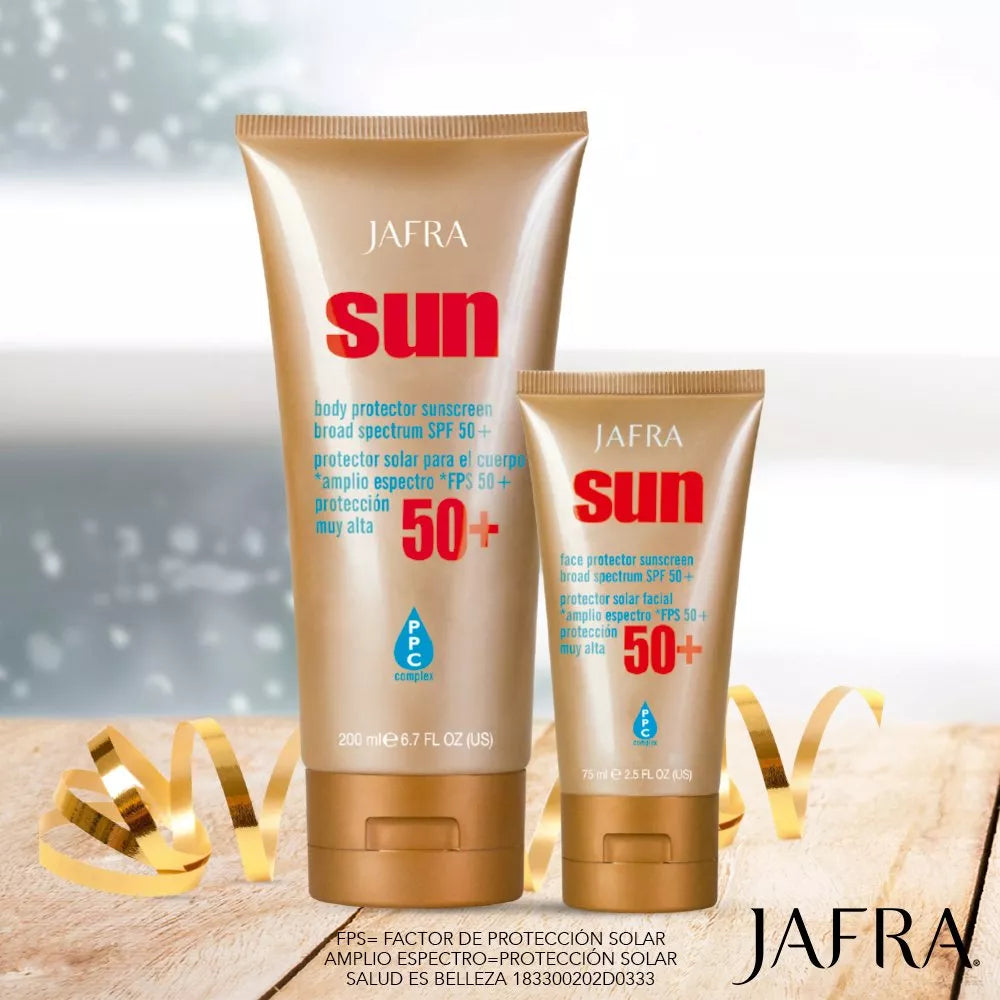 Protector Solar Facial Jafra Sun 50ml Spf 50 Hipoalergénico