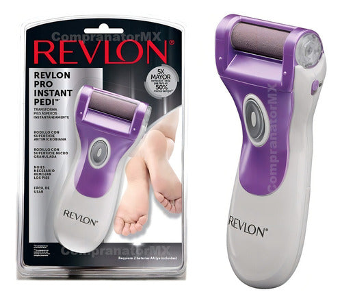 Removedor Quita Callos Revlon Pedi Eléctrico Lima Pies Spa (incluye baterías)