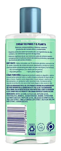 Tónico facial Bioré Detox suave on extracto de té verde 235 ml