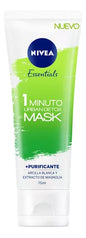 Nivea Urban Detox Mask Mascarilla Facial De Arcilla 1 Minuto 75 ml