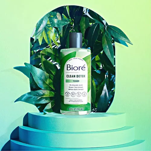 Tónico facial Bioré Detox suave on extracto de té verde 235 ml