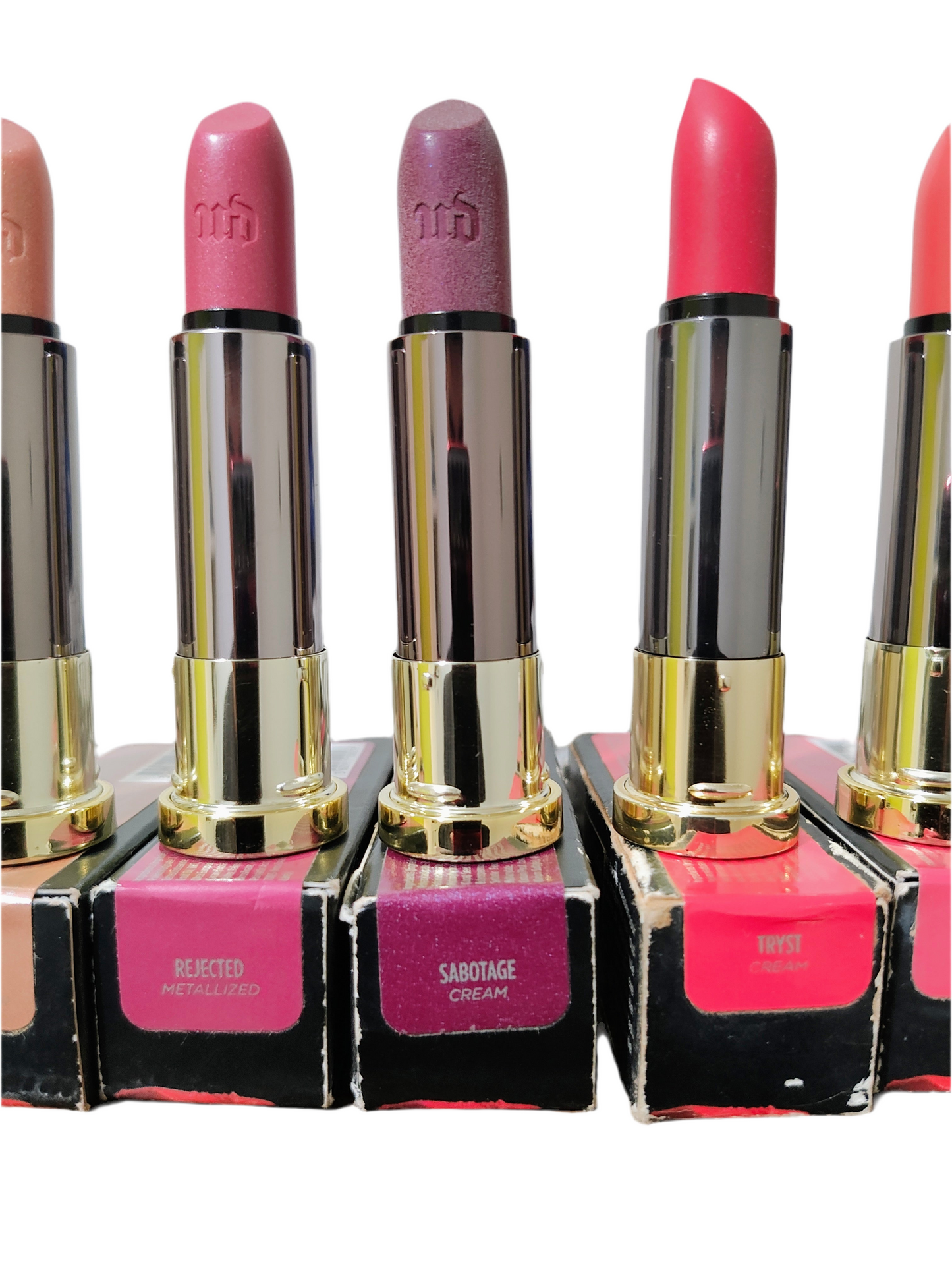 Lipsticks Urban decay.