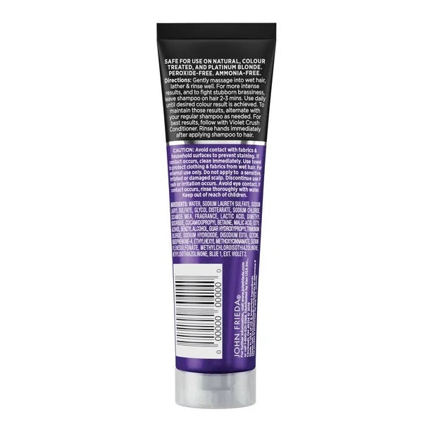 John Frieda Shampoo violet crush para rubios 245 ml