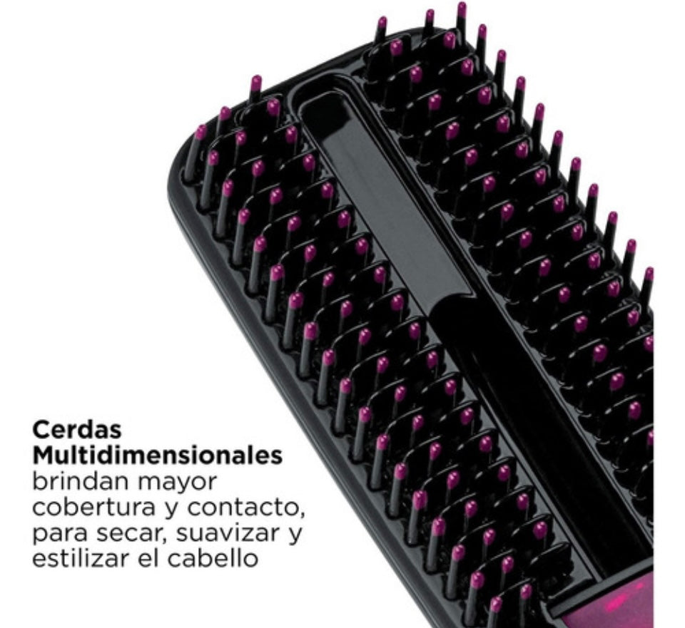 Revlon Cepillo Secador Y Vapor Iónico Cabello Suave Y Brillo