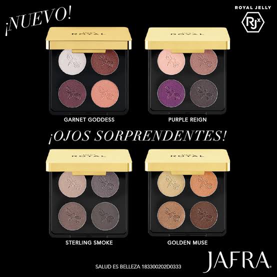 Sombras Jafra Royale jeely.