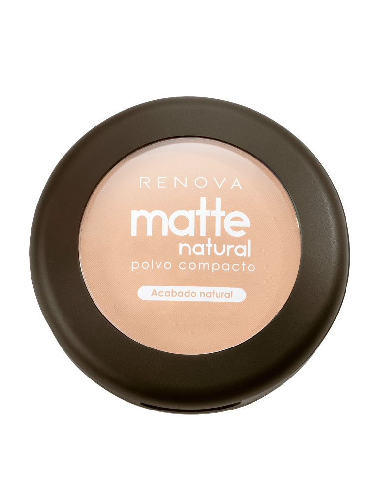 Polvo Compacto Matte Natural beige natural