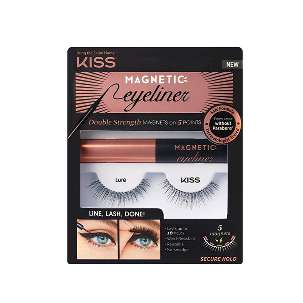 MAGNETIC EYELINER AND LASH KIT - KISS